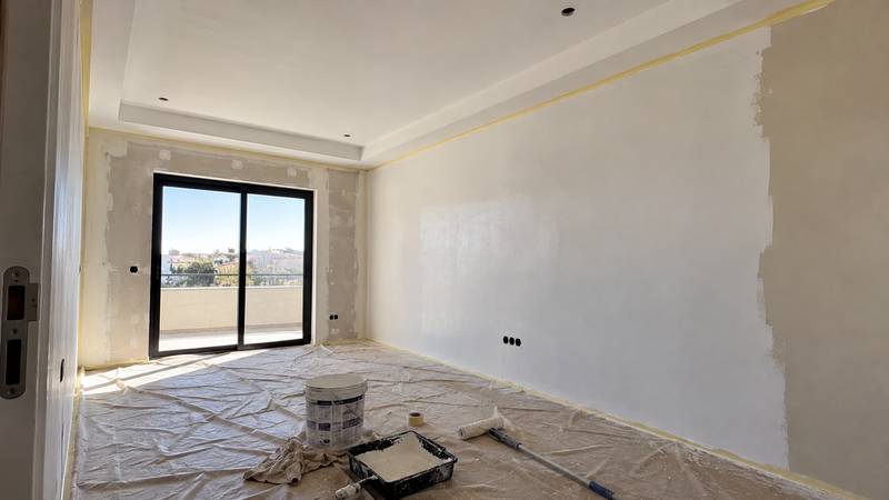Trabalhos de renovação em pladur numa divisão interior